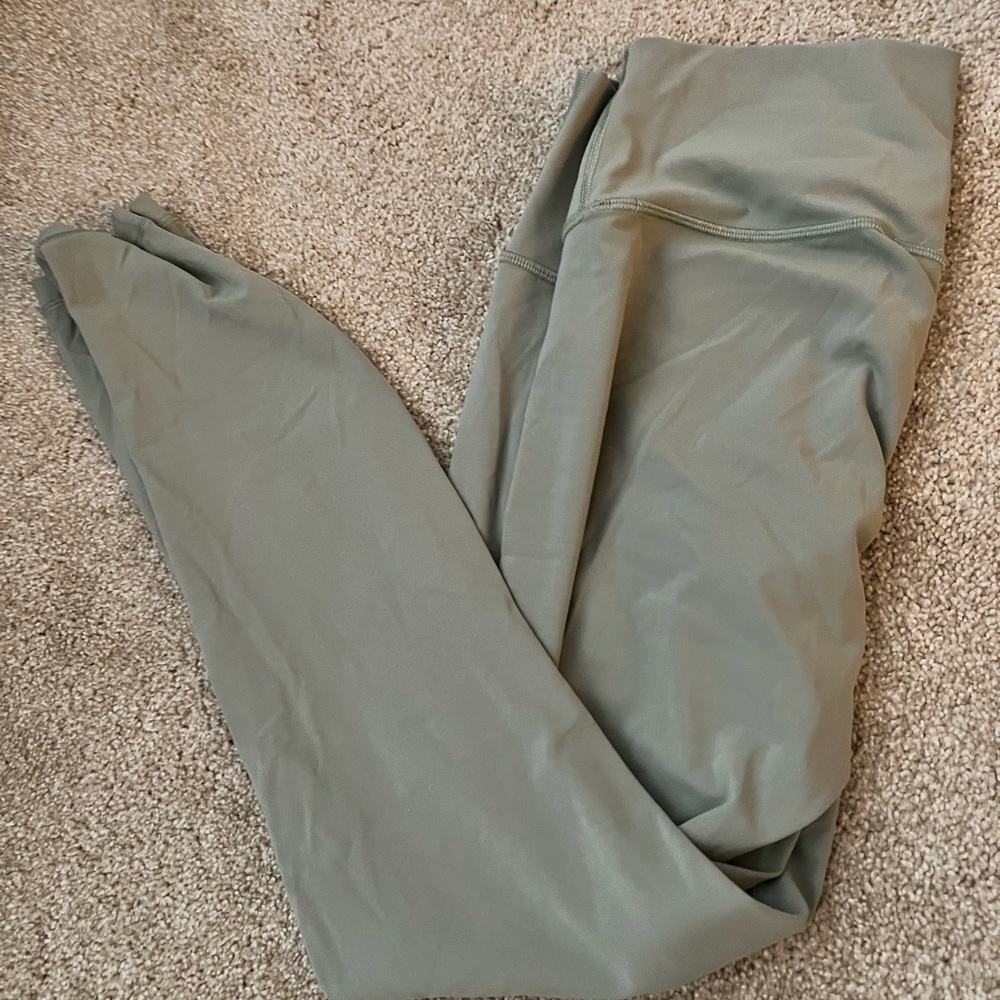 Sage Green Lululemon align leggings size 10